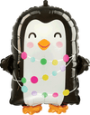 18" Bright Holiday Penguin