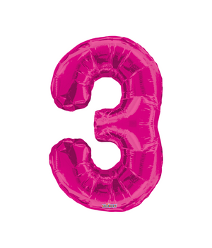 Numeros 34" Magenta