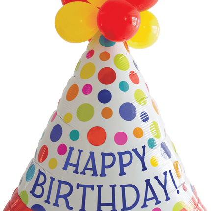 Supershape Tabs-Ltx Met Party Hat Hbd