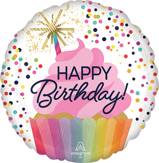 17" Confetti Sprinkle Birthday Standard
