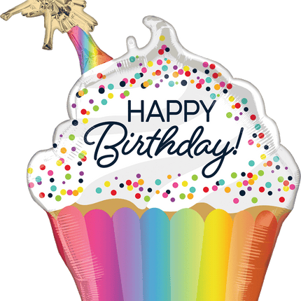 28" Confetti Sprinkle Birthday Supershape