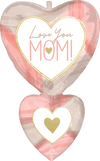 SuperShape Cutout Collage Mom Hearts