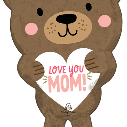 Supershape Love You Mom Bear