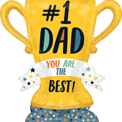 Airloonz Best Dad Trophy