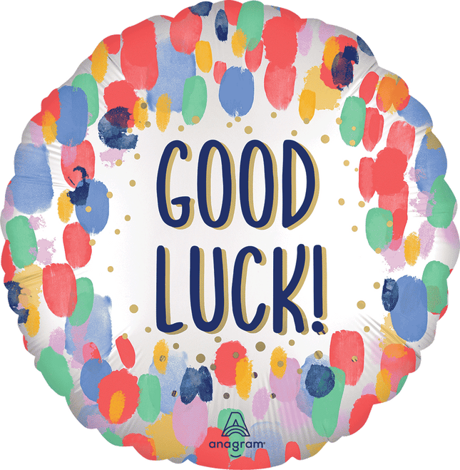 Supershape Painterly Dots Good Luck