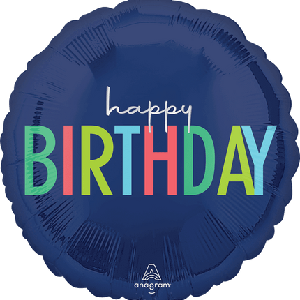 18" Globo Modern Birthday