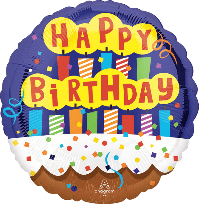 17" Happy Birthday Candles