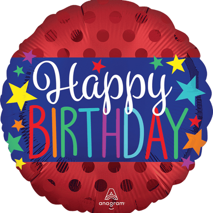 18" Happy Birthday Banner