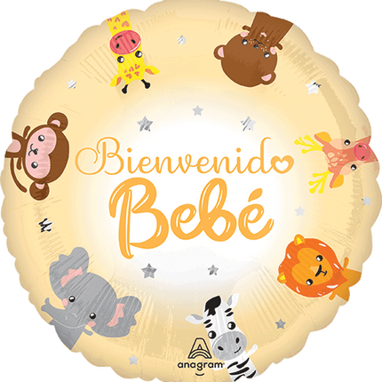 17" Welcome Baby Animals