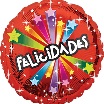 17" Felicidades Estrellas