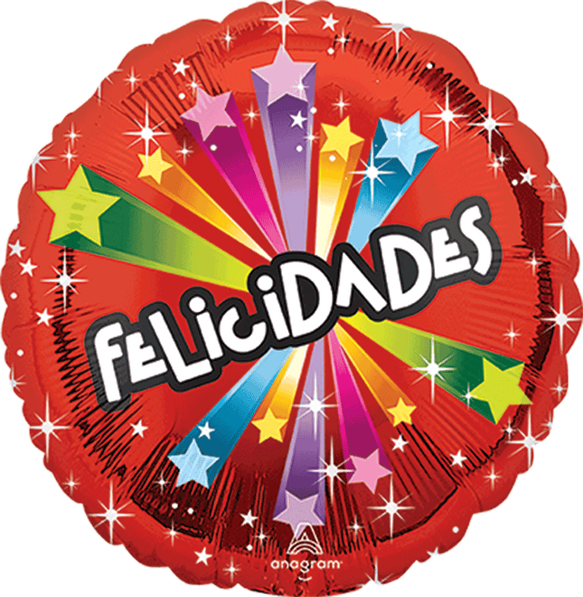 17" Felicidades Estrellas