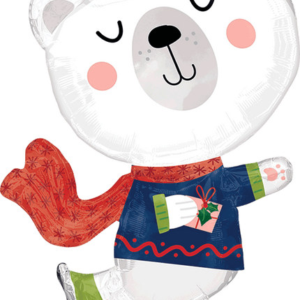 Supershape Cabincore Skating Bear