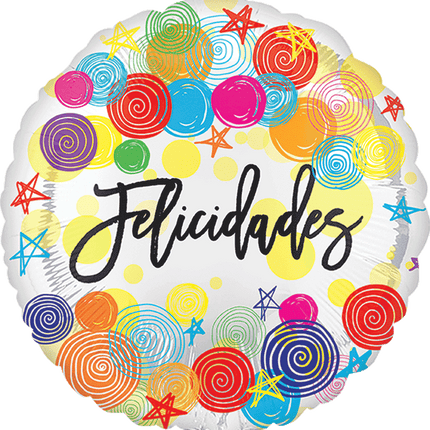 17” Felicidades Espirales