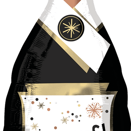 36" Cheers Confetti Bubbly Bottle