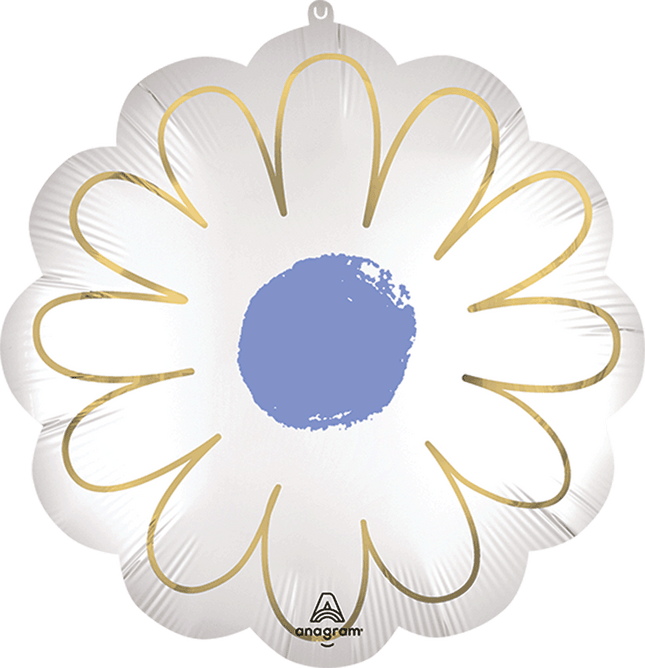 28" Satin Purple Daisy Supershape