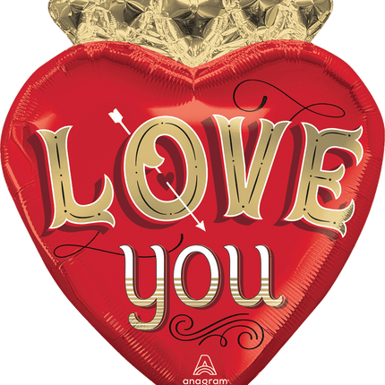 Supershape Just My Type Love Heart