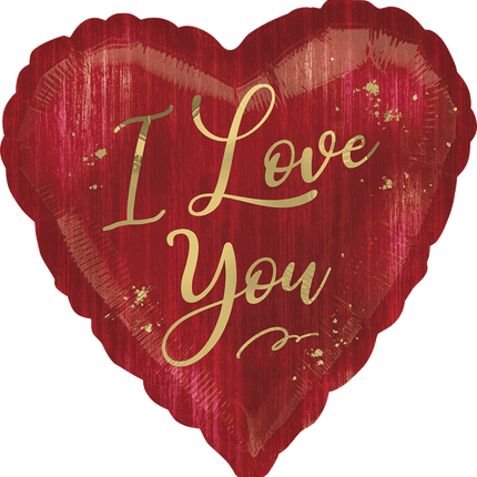 28" I Love You Rouge