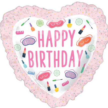 Supershape Happy Birthday Spa Party Balloon