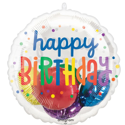 Insiders Happy Birthday Rainbow Balloon