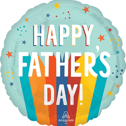 18" Father'S Day Playful Stripes