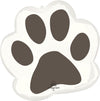 SuperShape Pawsome Party Paw Print Balloon