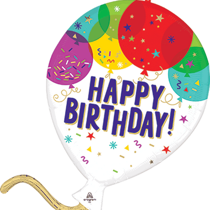 Supershape Birthday Balloons