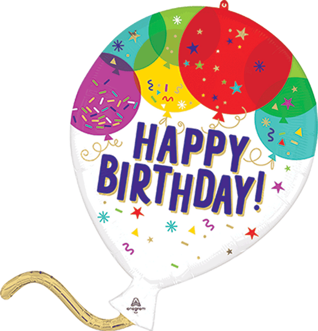 Supershape Birthday Balloons