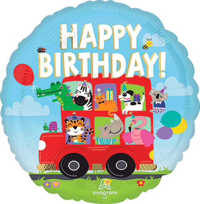 "17" Party Bus Birthday