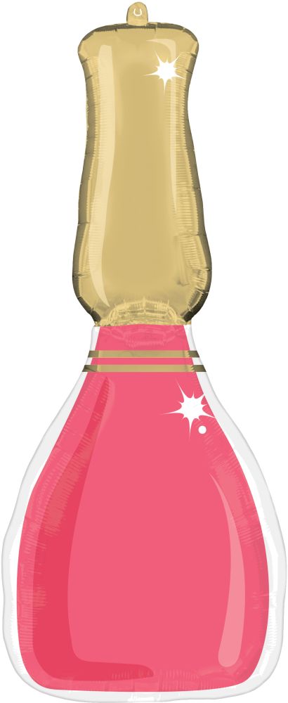 SuperShape Spa Party Nail Polish Bottle Balloon