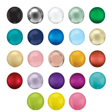 16" Orbz all solid colors
