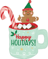 Supershape Holiday Christmints Mug