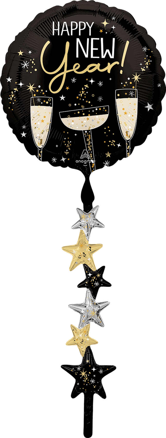 AirWalker Tail Bubbly New Year