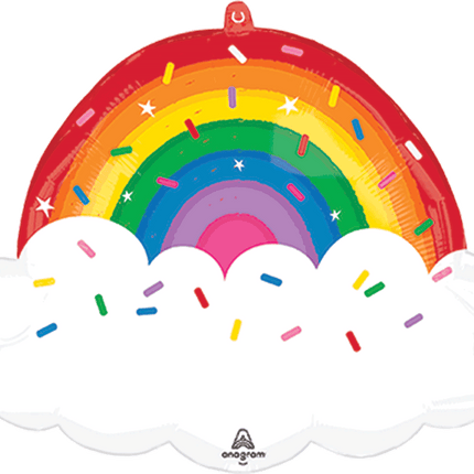 Supershape Rainbow Sprinkles Birthday