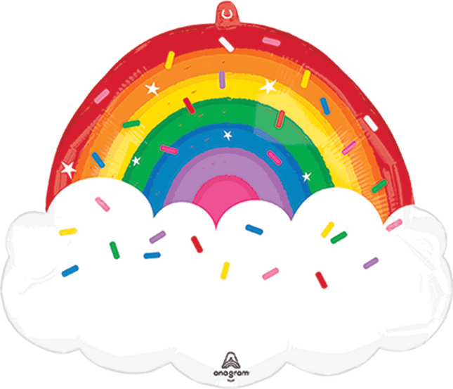 Supershape Rainbow Sprinkles Birthday