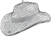 Supershape Disco Western Hat