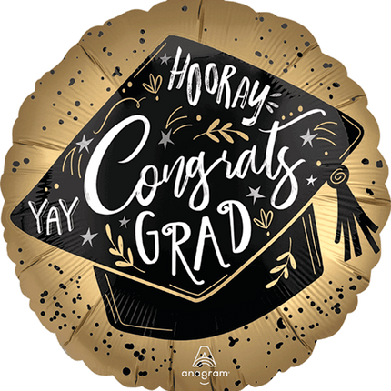 17" Satin Grad Achievement Burst