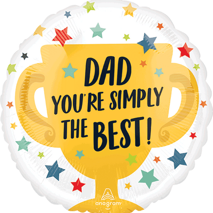 18" Simply The Best #1 Dad