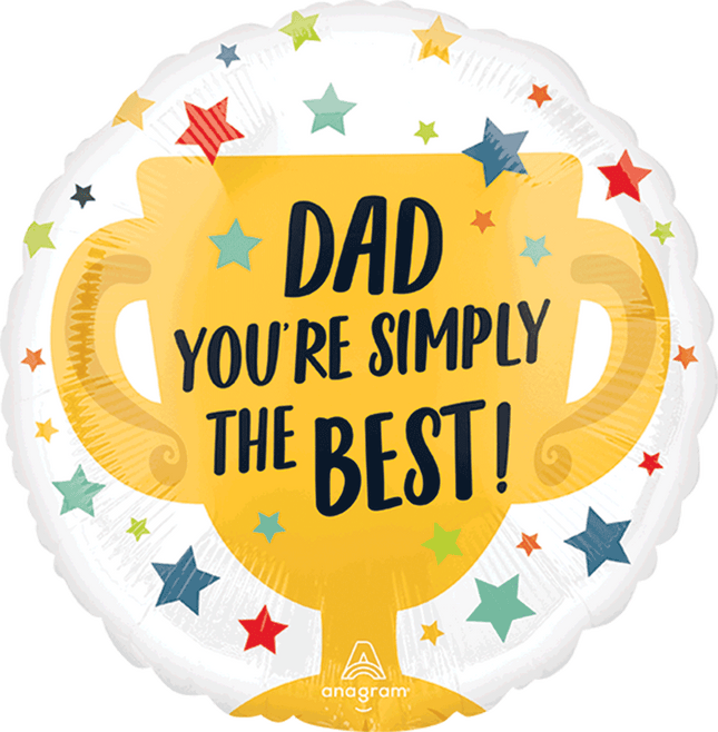 18" Simply The Best #1 Dad