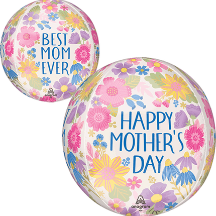 16" Mother'S Day Botanical Lines Orbz