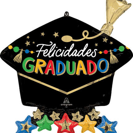 SuperShape Grad Party Felicidades Grad