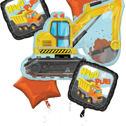 Bouquet Construction Excavator Dump Trump