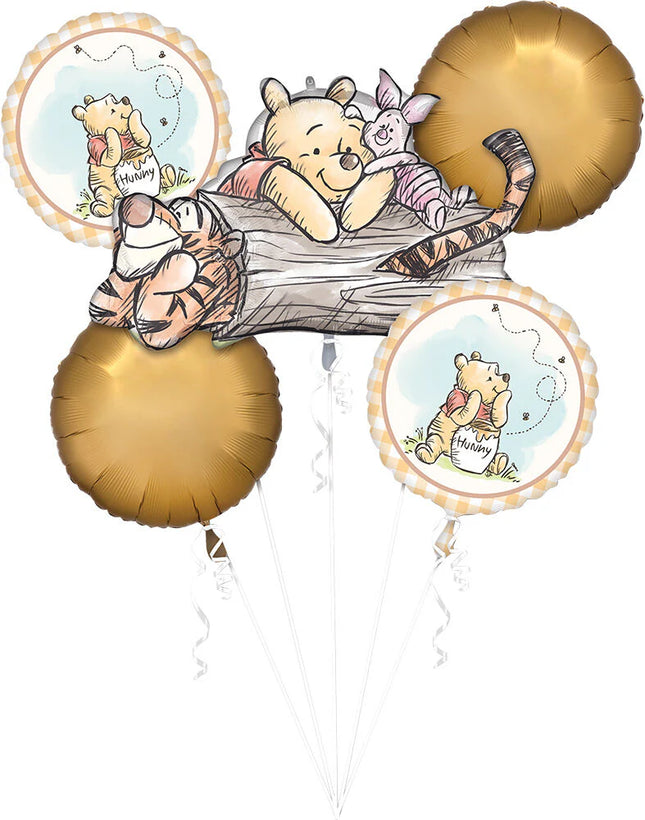 Winnie the Pooh Balloon Bouquet