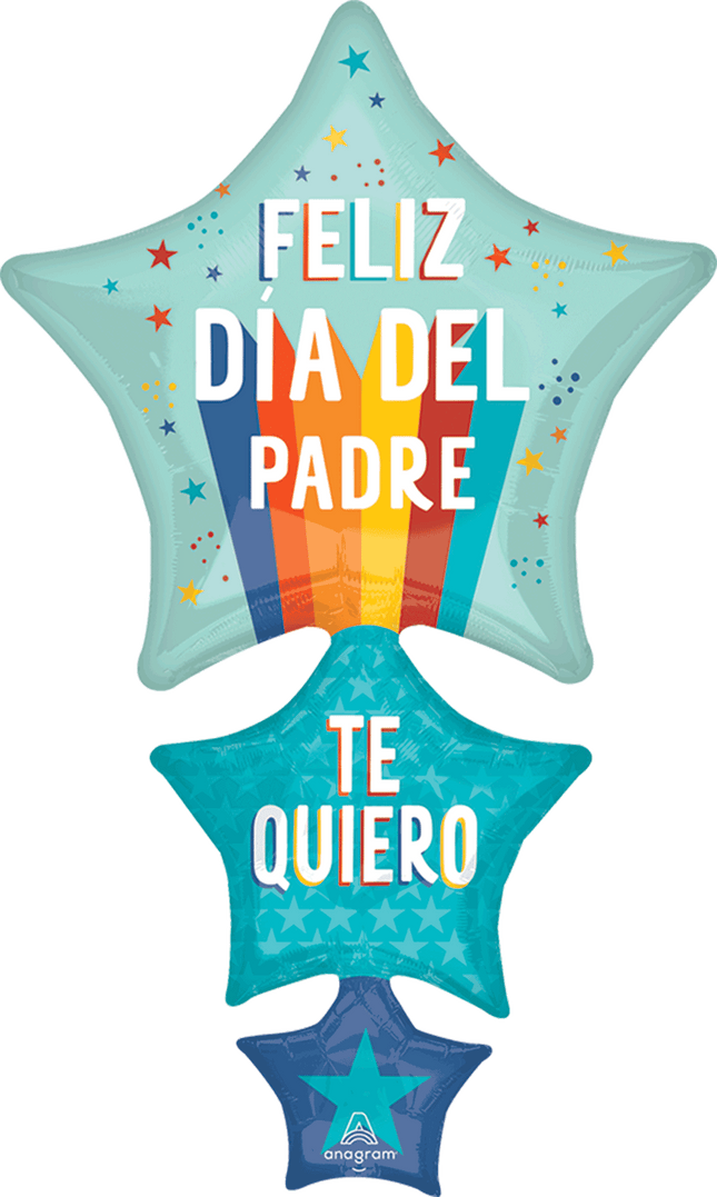 Supershape Playful Stripes Happy Father's Day