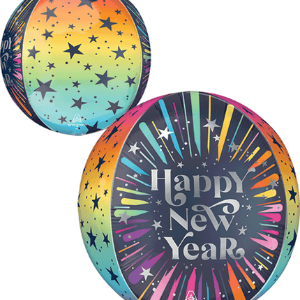 16″ Happy New Years Blast Orbz
