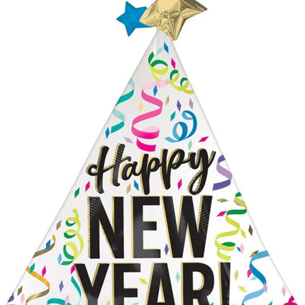 36" Satin Confetti Cheer New Year