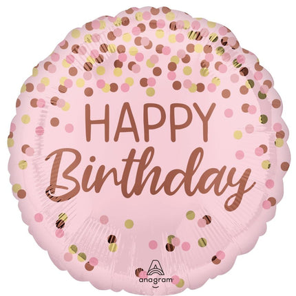 18″ Pretty Pink Happy Birthday