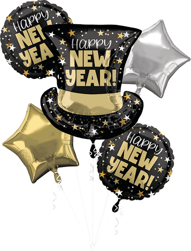 NYE Top Hat Bash Bouquet