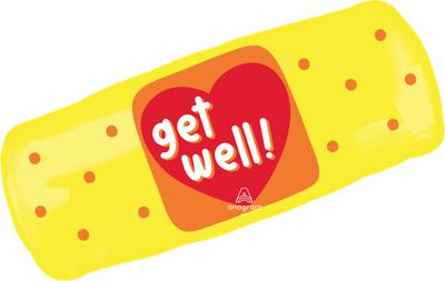 Supershape Get Well Patch