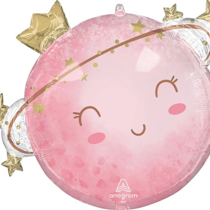 29" SuperShape Little Moon Girl Balloon