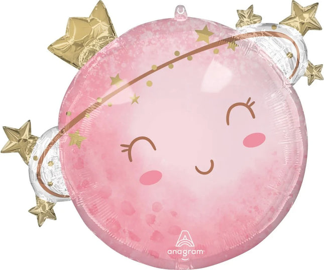 29" SuperShape Little Moon Girl Balloon